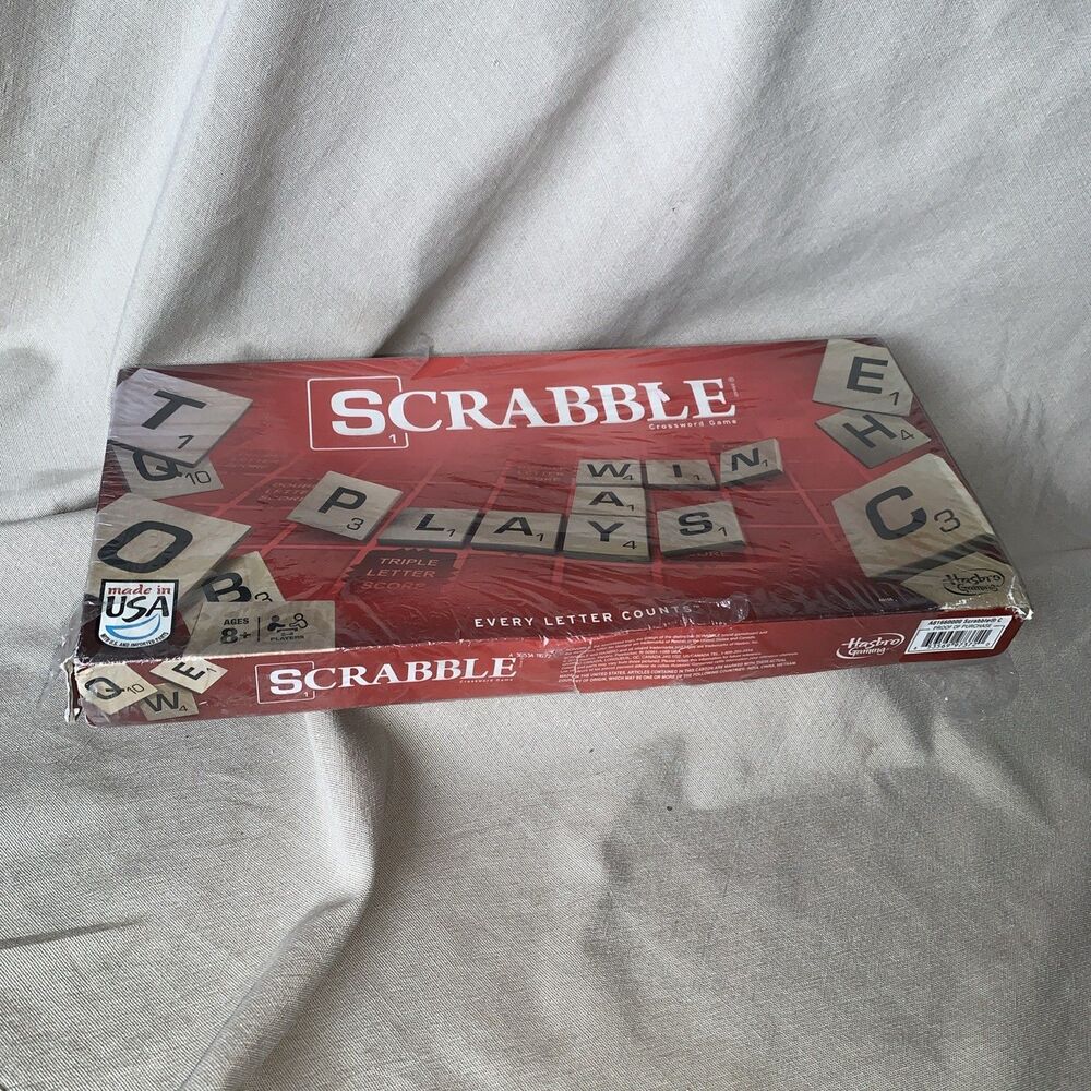 NEW Scrabble Game, Toys, Games, Learning Wrapped Imperfect Box